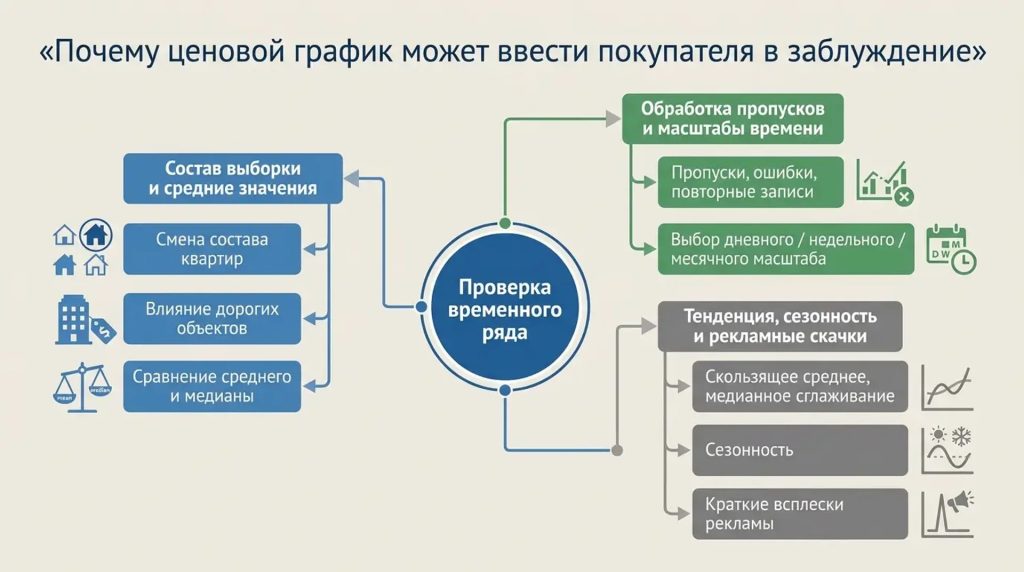 Почему ценовой график может ввести покупателя в заблуждение